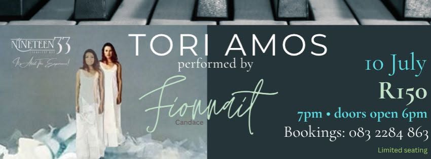 Tori Amos Tribute at  Nineteen33 in Gqeberha